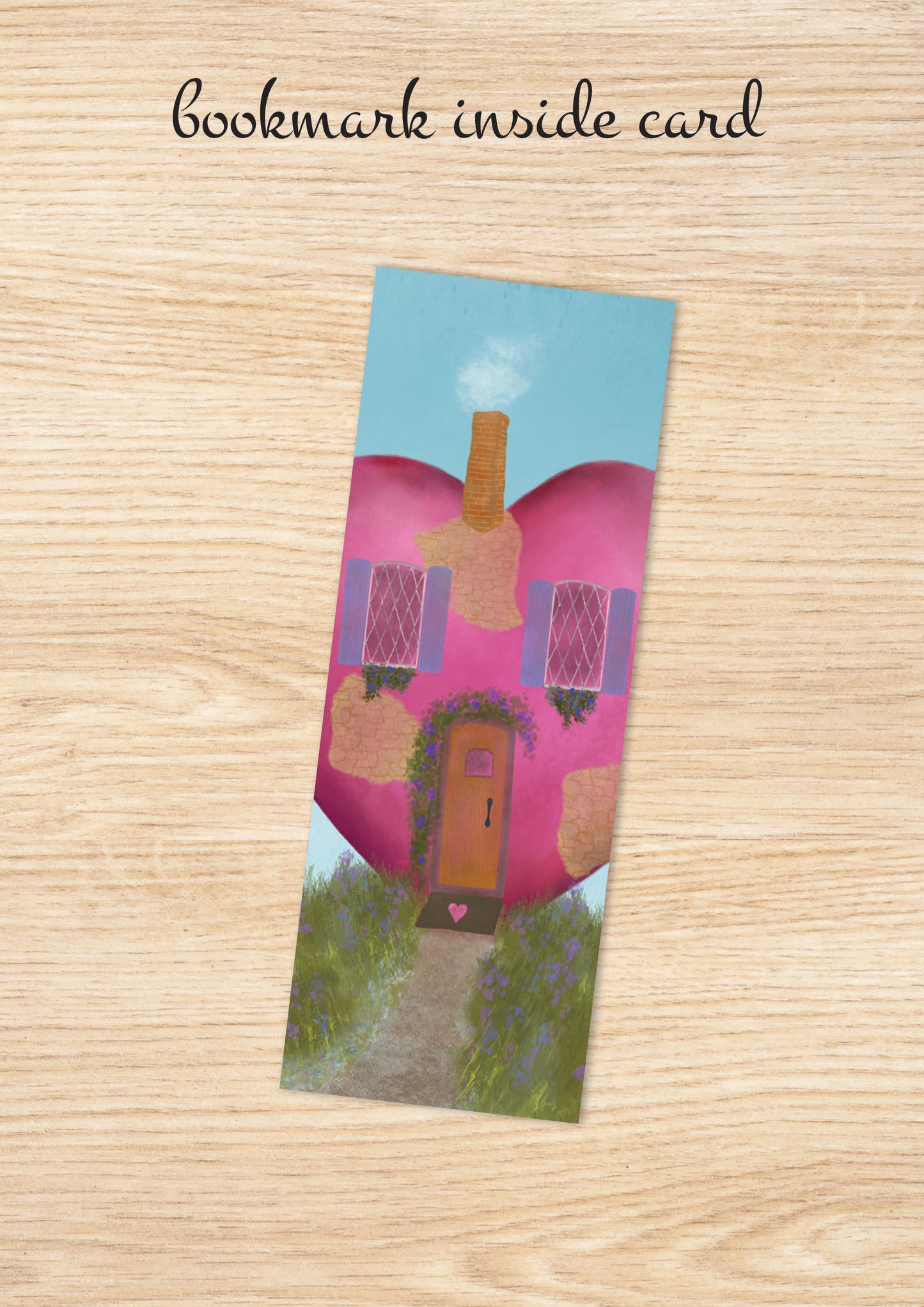 LA2211O Happy Place Card