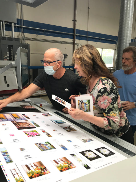 How We Print Our Greeting Cards