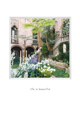 B723 -  Blooming Courtyard