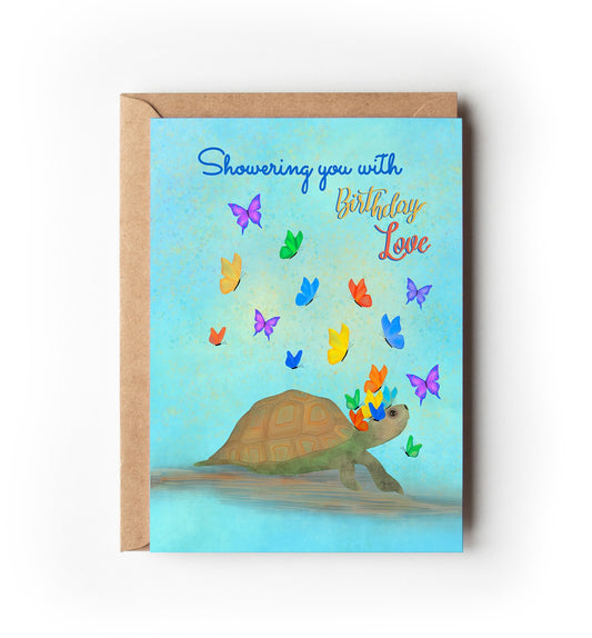 BD2211W Birthday Shower Card