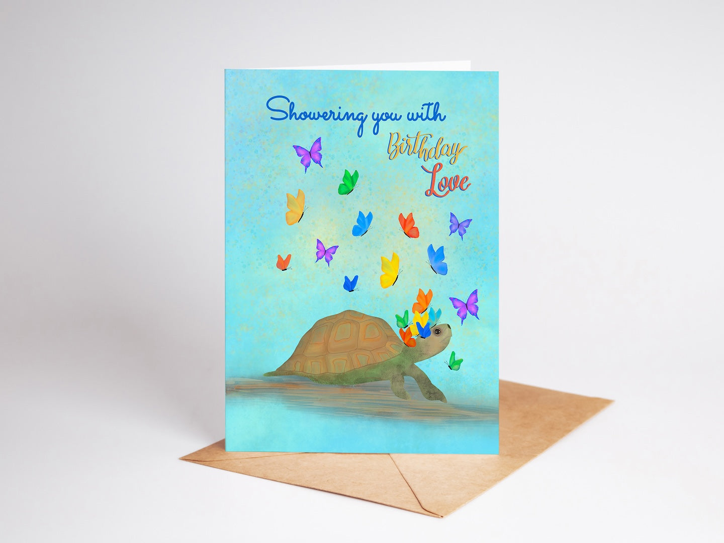 BD2211W Birthday Shower Card