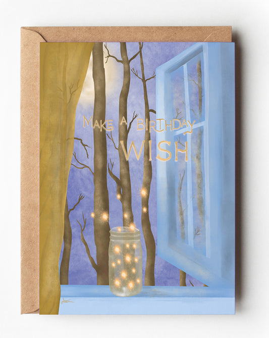 BD2211J Birthday Wish Card