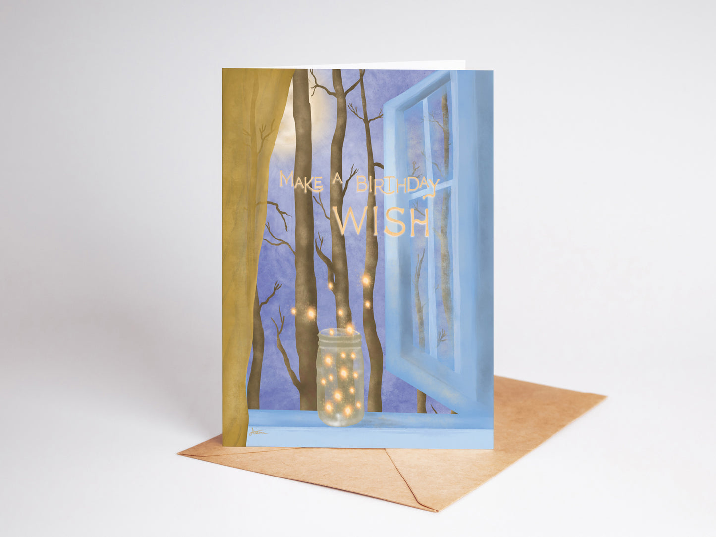 BD2211J Birthday Wish Card
