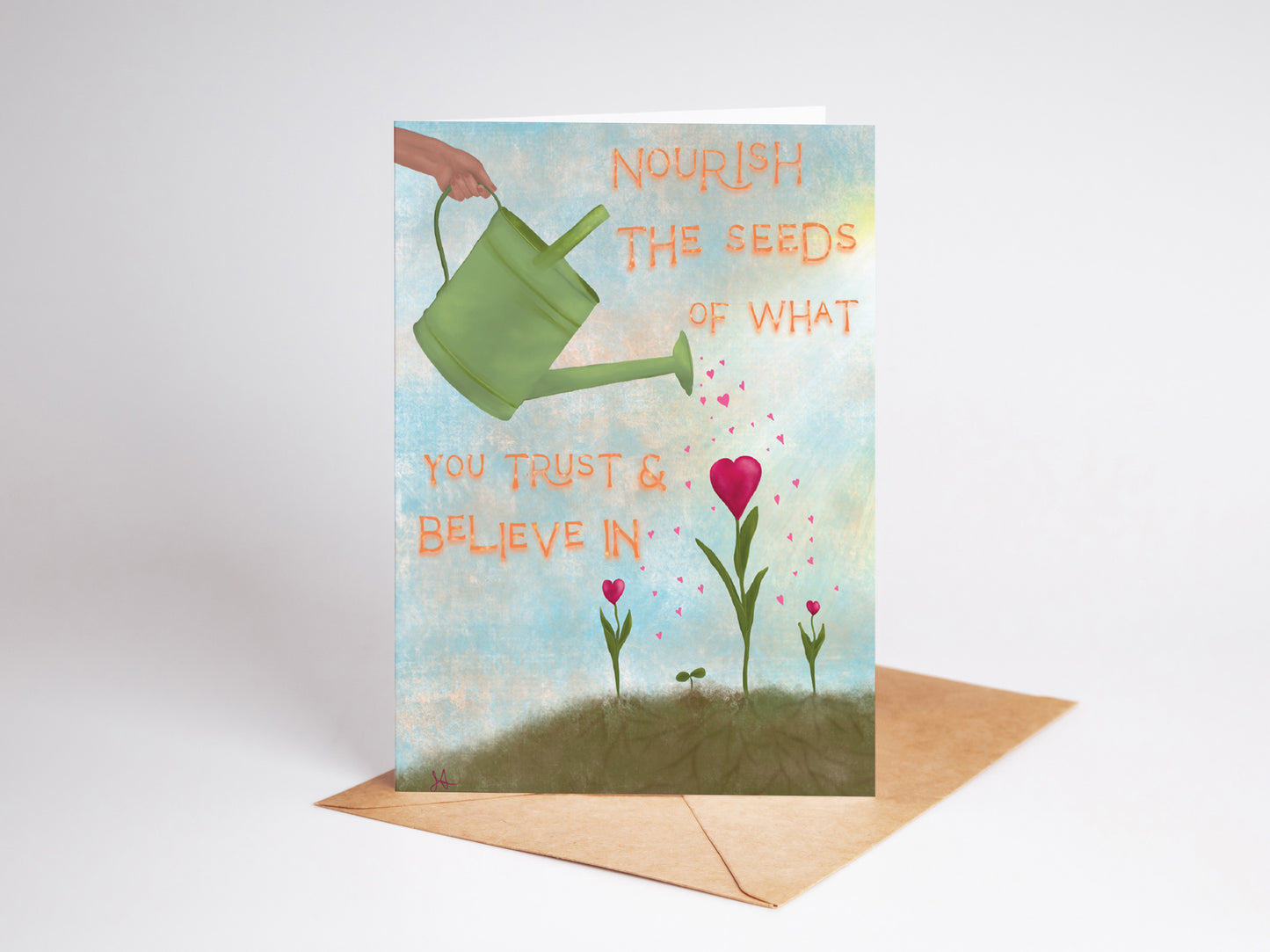 Journal with matching bookmark card "Cultivation"