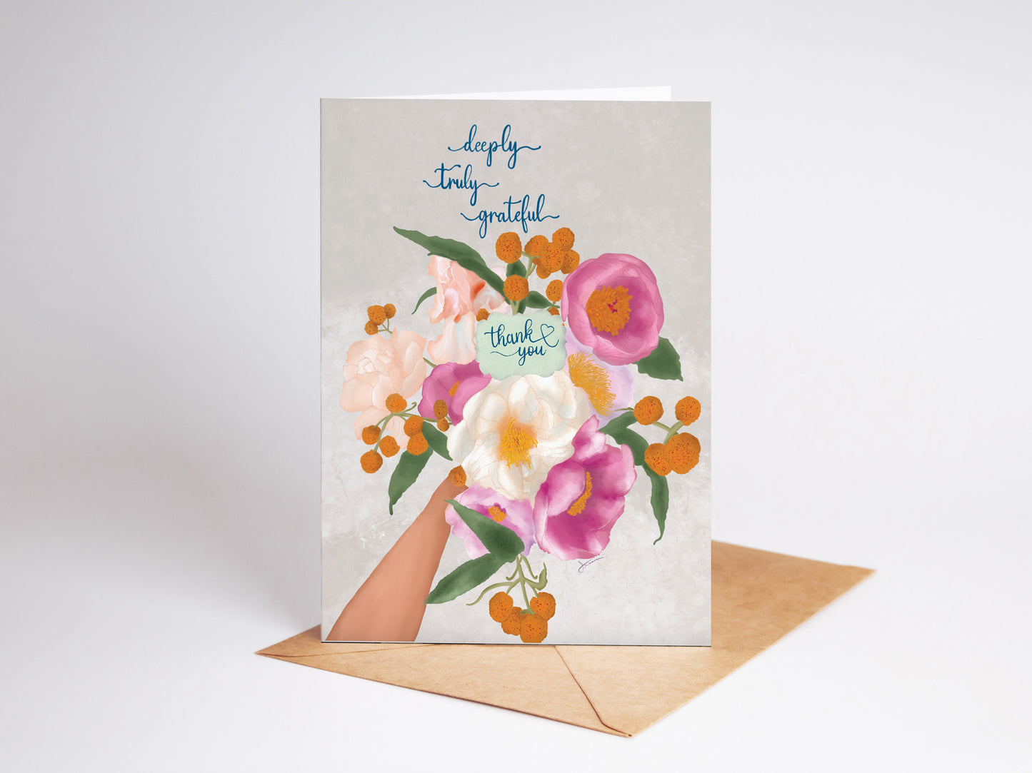 LA2211K Deeply and Truly Card