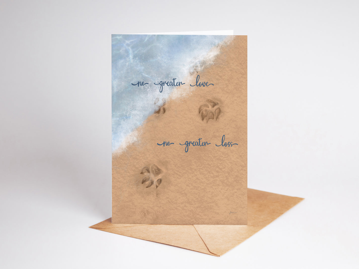 LG2211L No Greater Love card