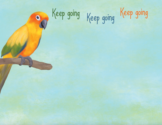 SN2211F Pep Talk Sticky Note