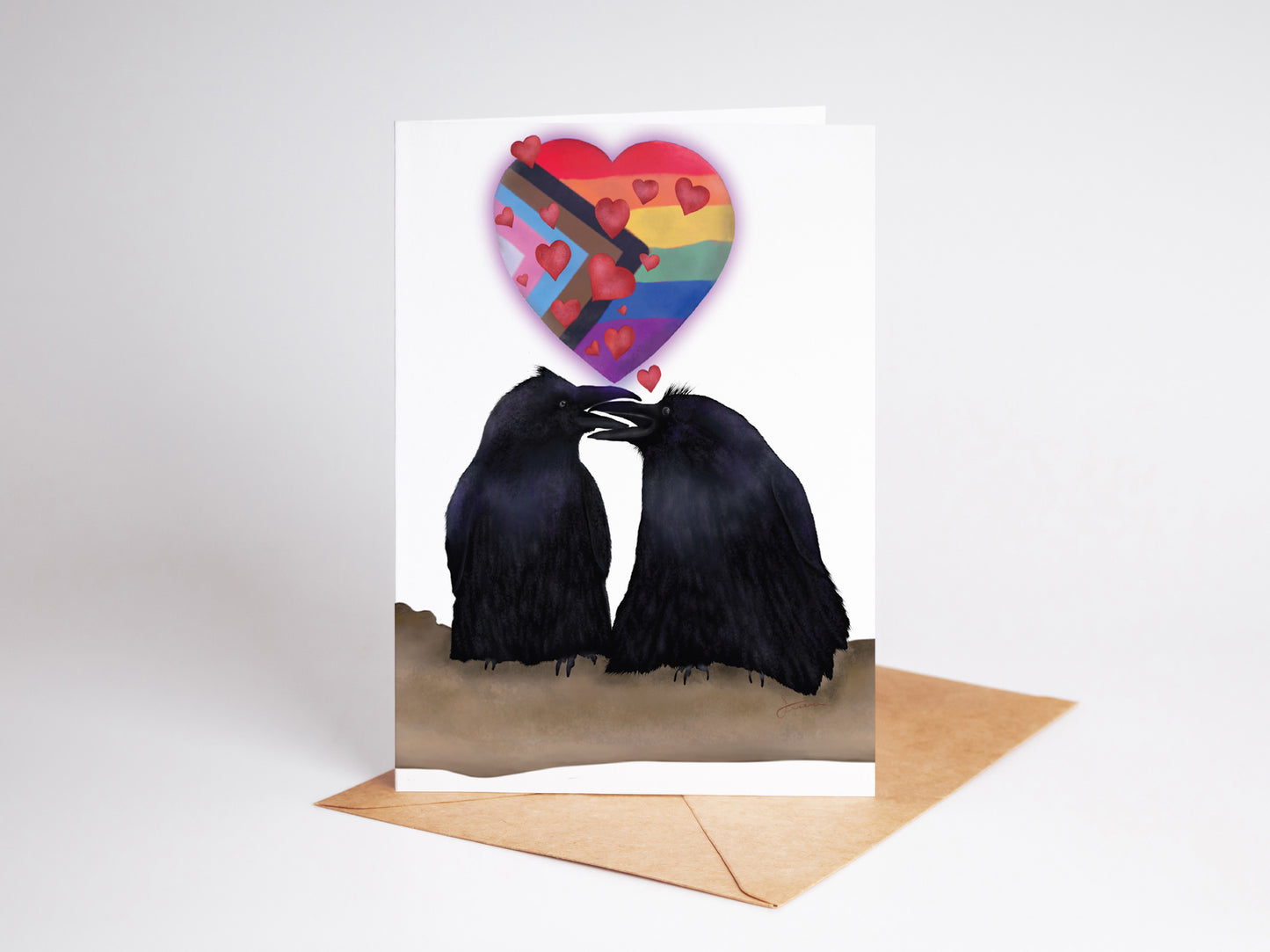 QT2211F Queer Love Card