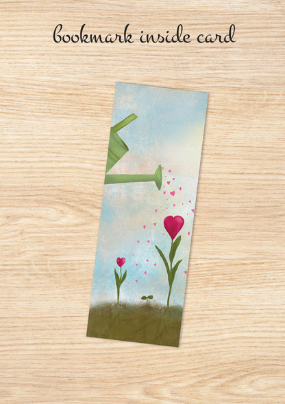 Journal with matching bookmark card "Cultivation"