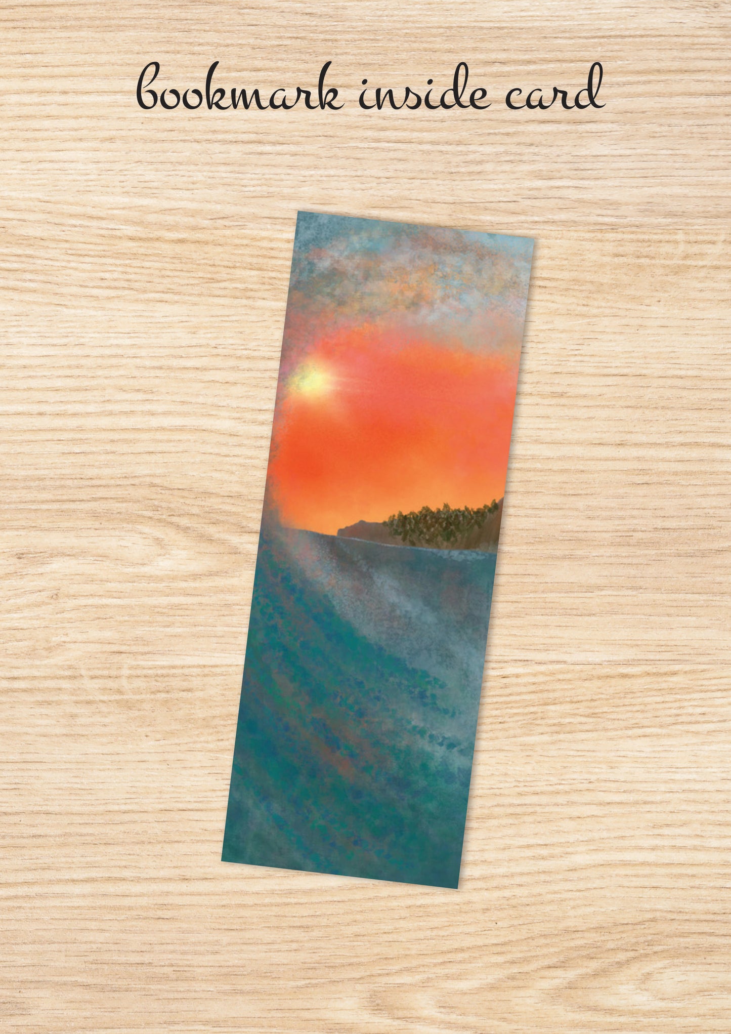 NM2211J Neahkahnie Sunset Card