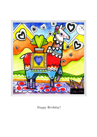 B667 - Birthday Llama